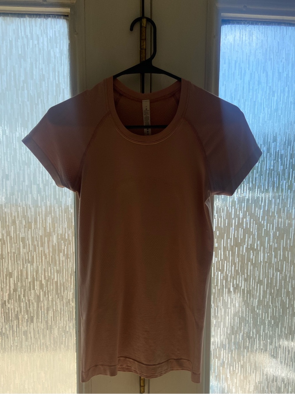 lululemon athletica Dusty Pink Short-Sleeve Performance Tee